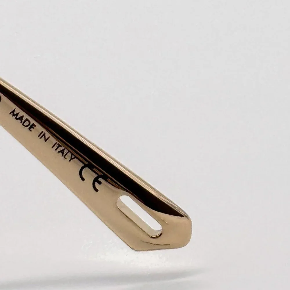 NEW DIOR SUNGLASSES DIORCLUB M2U 31B8 SHIELD GOLD/BLUE UNISEX EYEWEAR DIOR - Picture 9 of 11